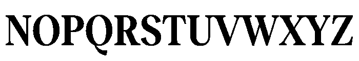 Reckless TRIAL CondensedMSemiBold Instance Font UPPERCASE