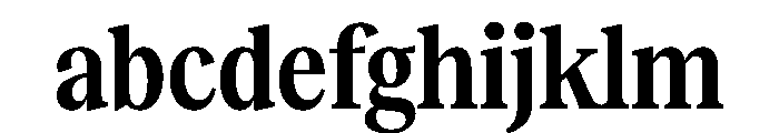 Reckless TRIAL CondensedMSemiBold Instance FONT