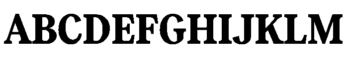 Reckless TRIAL CondensedSBold Instance Font UPPERCASE