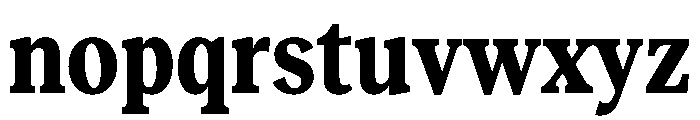 Reckless TRIAL CondensedSBold Instance Font LOWERCASE