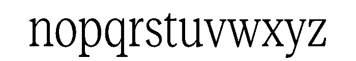 Reckless TRIAL CondensedSBook Instance Font LOWERCASE