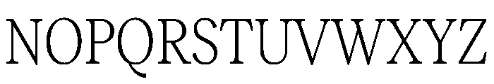 Reckless TRIAL CondensedSLight Instance Font UPPERCASE