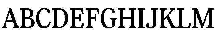 Reckless TRIAL CondensedSMedium Instance Font UPPERCASE