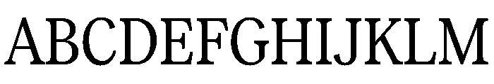 Reckless TRIAL CondensedSRegular Instance Font UPPERCASE