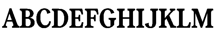 Reckless TRIAL CondensedSSemiBold Instance Font UPPERCASE