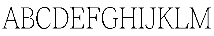 Reckless TRIAL CondensedSThin Instance Font UPPERCASE