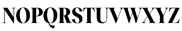 Reckless TRIAL CondensedXLBold Instance Font UPPERCASE