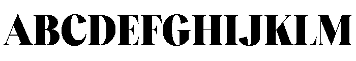 Reckless TRIAL CondensedXLHeavy Instance Font UPPERCASE
