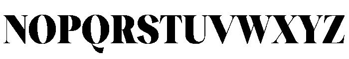 Reckless TRIAL CondensedXLHeavy Instance Font UPPERCASE