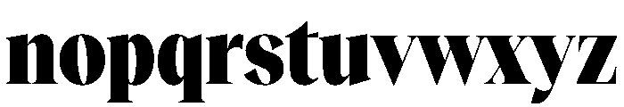 Reckless TRIAL CondensedXLHeavy Instance Font LOWERCASE