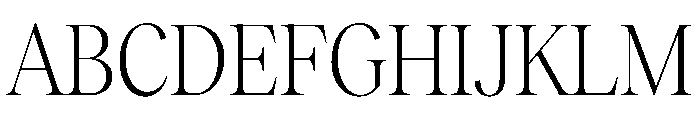 Reckless TRIAL CondensedXLLight Instance Font UPPERCASE