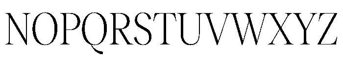 Reckless TRIAL CondensedXLLight Instance Font UPPERCASE