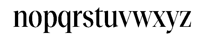 Reckless TRIAL CondensedXLMedium Instance Font LOWERCASE