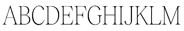 Reckless TRIAL CondensedXLThin Instance Font UPPERCASE