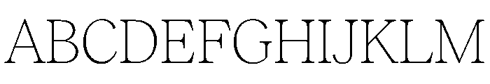 Reckless TRIAL StandardMThin Instance Font UPPERCASE