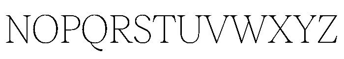 Reckless TRIAL StandardMThin Instance Font UPPERCASE