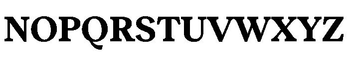 Reckless TRIAL StandardSBold Instance Font UPPERCASE