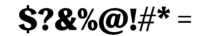 Reckless TRIAL StandardSHeavy Instance Font OTHER CHARS