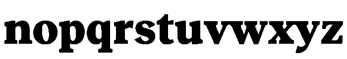 Reckless TRIAL StandardSHeavy Instance Font LOWERCASE