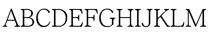 Reckless TRIAL StandardSLight Instance Font UPPERCASE