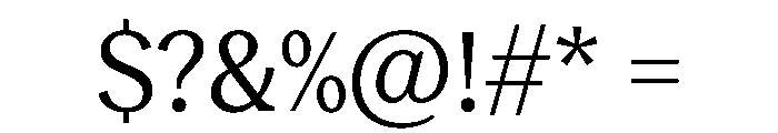 Reckless TRIAL StandardSRegular Instance Font OTHER CHARS