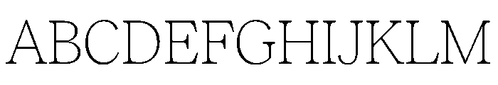 Reckless TRIAL StandardSThin Instance Font UPPERCASE
