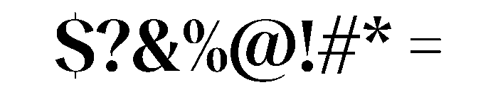 Reckless TRIAL StandardXLSemiBold Instance Font OTHER CHARS