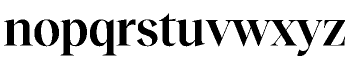 Reckless TRIAL StandardXLSemiBold Instance Font LOWERCASE