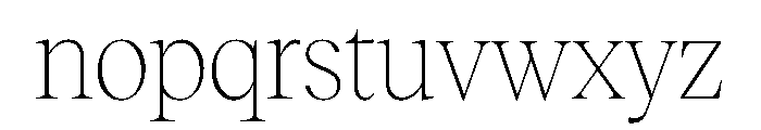 Reckless TRIAL StandardXLThin Instance Font LOWERCASE
