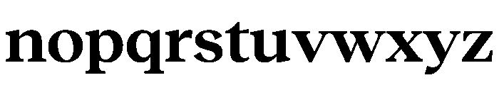Reckless TRIAL WideMBold Instance Font LOWERCASE