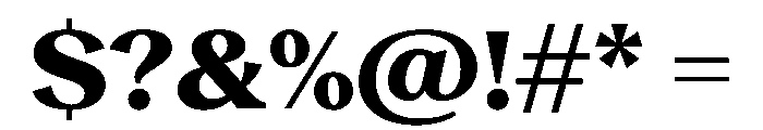 Reckless TRIAL WideMHeavy Instance Font OTHER CHARS