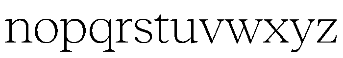 Reckless TRIAL WideMLight Instance Font LOWERCASE