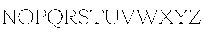 Reckless TRIAL WideMThin Instance Font UPPERCASE