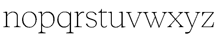 Reckless TRIAL WideMThin Instance Font LOWERCASE