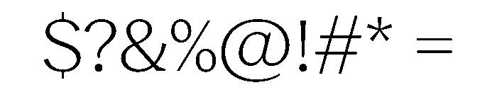 Reckless TRIAL WideSLight Instance Font OTHER CHARS