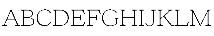 Reckless TRIAL WideSThin Instance Font UPPERCASE