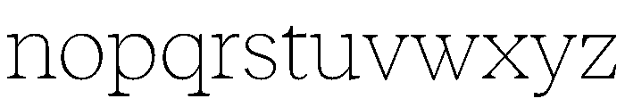 Reckless TRIAL WideSThin Instance Font LOWERCASE