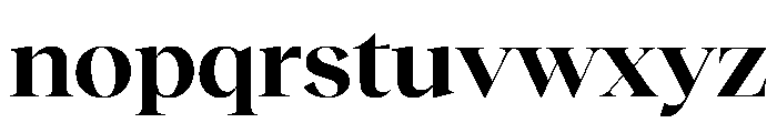 Reckless TRIAL WideXLBold Instance Font LOWERCASE