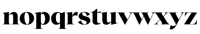 Reckless TRIAL WideXLHeavy Instance Font LOWERCASE