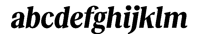 RecklessItalic TRIAL CondensedMBoldItalic Instance FONT