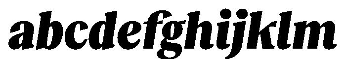 RecklessItalic TRIAL CondensedMHeavyItalic Instance FONT