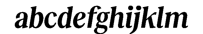 RecklessItalic TRIAL CondensedMSemiBoldItalic Instance FONT