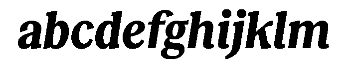 RecklessItalic TRIAL CondensedSBoldItalic Instance FONT