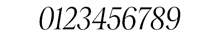 RecklessItalic TRIAL CondensedXLBookItalic Instance Font OTHER CHARS