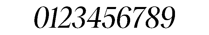RecklessItalic TRIAL CondensedXLRegularItalic Instance Font OTHER CHARS