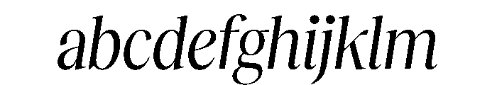 RecklessItalic TRIAL CondensedXLRegularItalic Instance FONT