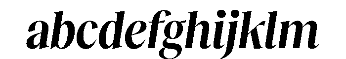 RecklessItalic TRIAL CondensedXLSemiBoldItalic Instance FONT