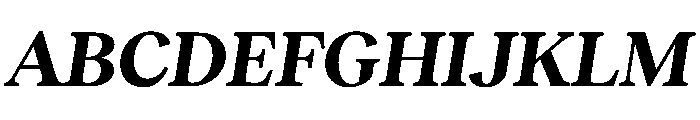 RecklessItalic TRIAL StandardMBoldItalic Instance Font UPPERCASE