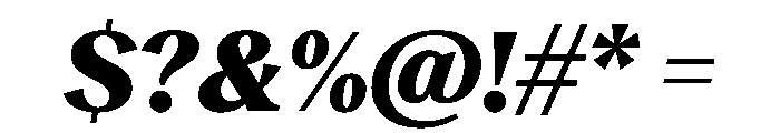 RecklessItalic TRIAL StandardMHeavyItalic Instance Font OTHER CHARS