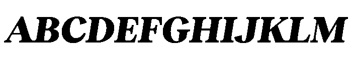 RecklessItalic TRIAL StandardMHeavyItalic Instance Font UPPERCASE